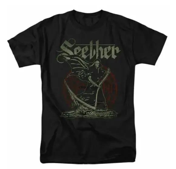 Heavy Metal Seether T Shirt Women Men Rock Band Casual Short Sleeve Amusing Fashion Vintage Streetwear Graphic Harajuku T Shirt