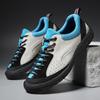 Fashion Brand Men's Hiking Casual Shoes Leather High Quality Outdoor Shoes Wear-resistant Men Climbing Shoes Trekking Tactical Sneakers