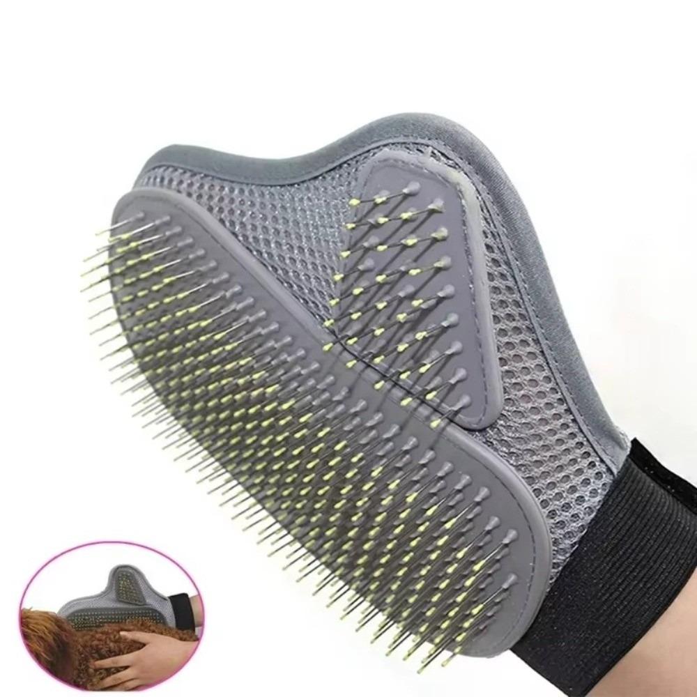 Professional Pet Hair Remover TPR Pet Cleaning Mitten New Pet Grooming Glove  Pet Supplies