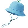 Kids Spring Autumn Thin Sun Hat Boys Girls Kindergarten UV Protection Bucket Cap Baby Toddler Outdoor Beach Shade Brim