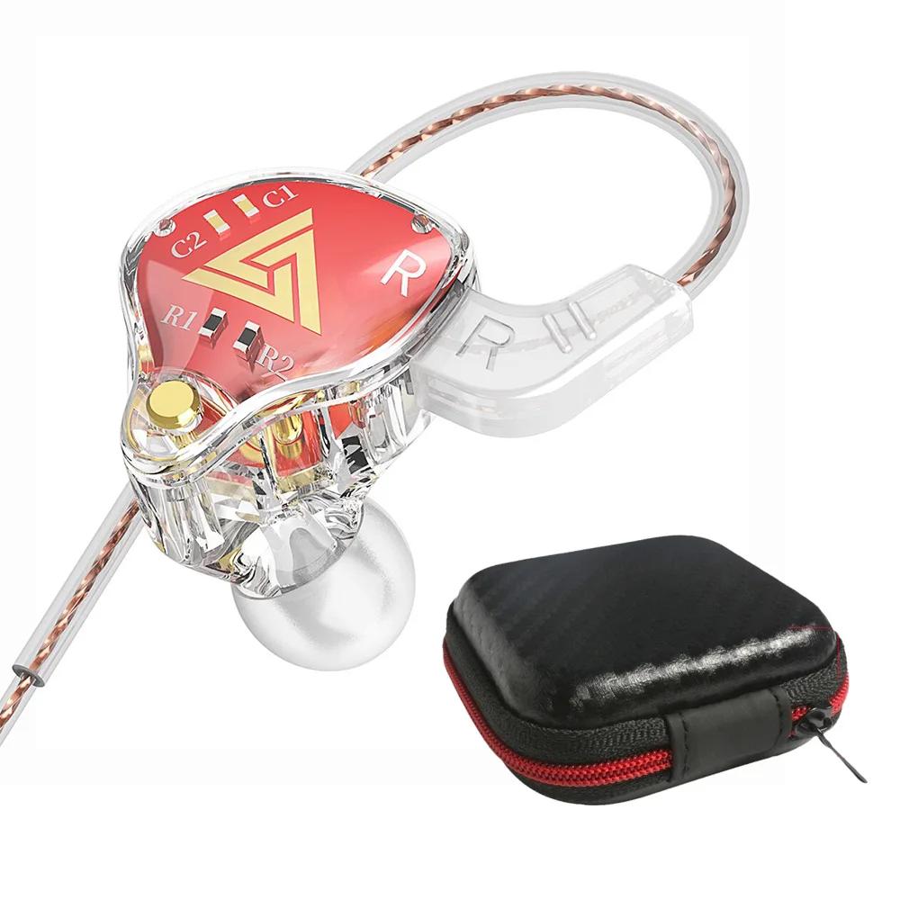 QKZ AKX 3,5 мм Внутриканальные проводные наушники Динамические HIFI Басовые наушники-вкладыши Монитор Наушники Спортивная гарнитура с микрофоном Стерео