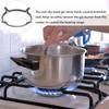 Кронштейн для газовой плиты, держатель для кастрюли, аксессуары, кухонная утварь, железное кольцо-подставка для вока, кольца