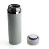 PEARL METAL 300ml Stainless Steel Water Bottle, Direct Drinking, Pure White, Premium My Cafe Slim, H-6929