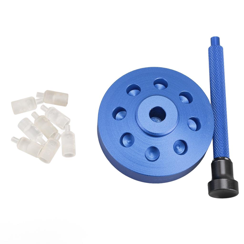 Watch Hands Fitting Setting Presser Pusher Setter with 8 Tips Metal Watch Needle Holder Watch Repair