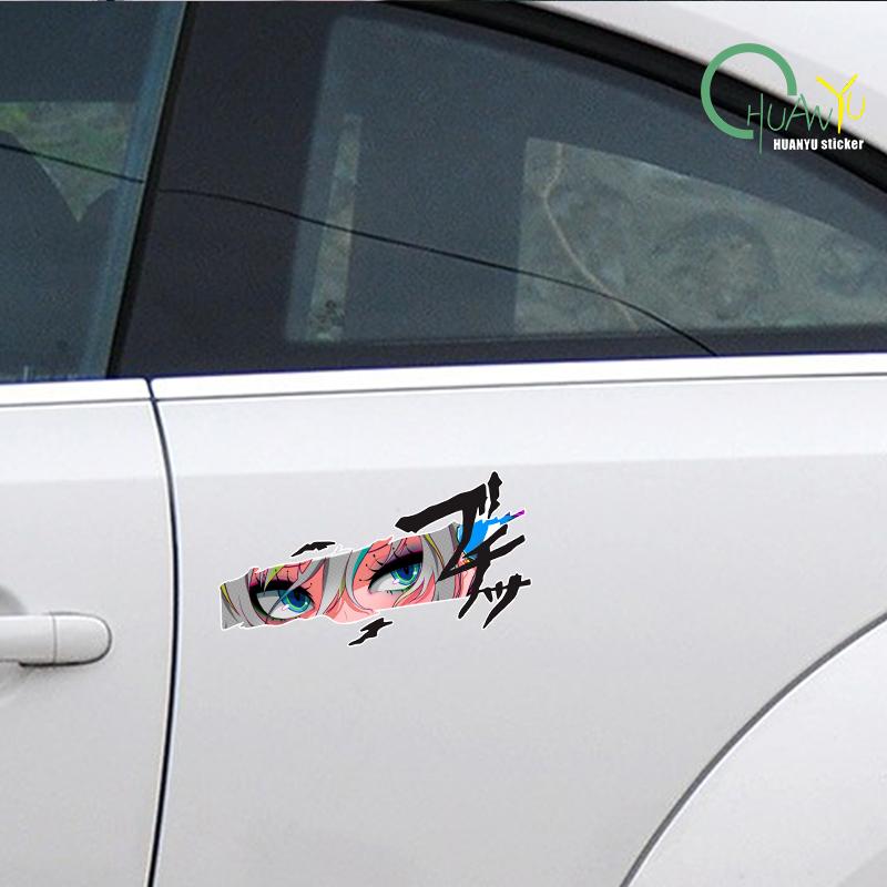 Автомобильная наклейка аниме анимация вид покрытие царапин кузова decoration корпуса компьютера водостойкая наклейка