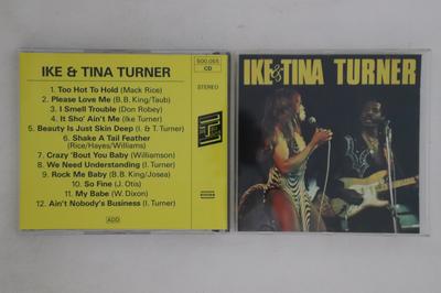 CD IKE & TINA TURNER - Ike & Tina Turner 500055 INTERTAPE Франция Соул/Фанк Б/у