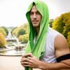 Outdoor Sports Sun Protection Cooling Towel Gym Beach Camping U-Shaped Cooling Hoodie Headscarf Quick-Drying Towel