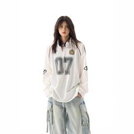 Бейсбольная куртка унисекс в ретро-стиле - университетский тренд (Весна и осень 2025 г.)