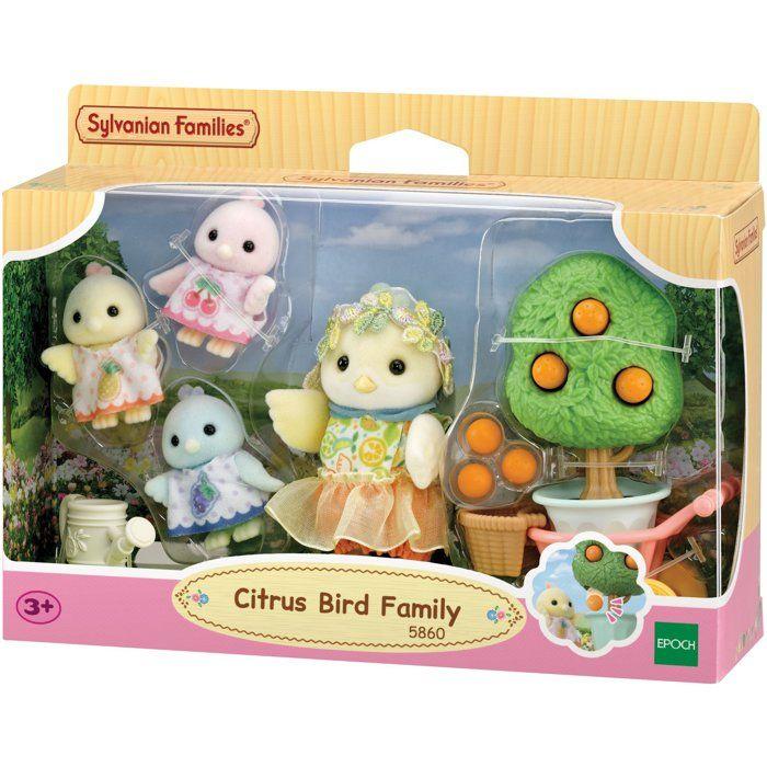 La famille Oiseau Citrus - Sylvanian Families - 5860