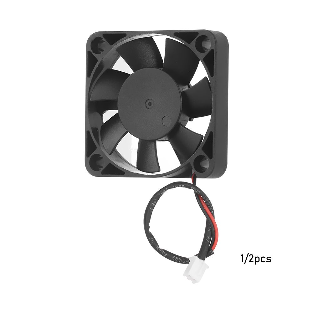With PC 2-pin 50mm X 10mm Cooling Cooler Mini Computer Fans CPU System Heatsink DC Brushless Fan