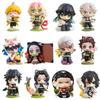 Demon Slayer: Kimetsu No Yaiba Birth Flower Blind Box Tanjiro, Nezuko Zenitsu, and Imaburo Figurine Peripheral Model Gift