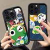 Кероро Лягушонок Крутой Гансо Сержант Для IPhone 17 15 13 12 11 14 Pro Max X XR XS 16 Plus Ударопрочная Конфетная Задняя Крышка