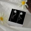 Женские длинные серьги-кисточки Niche Design Ear Cable New Trendy Ear Chain High-end