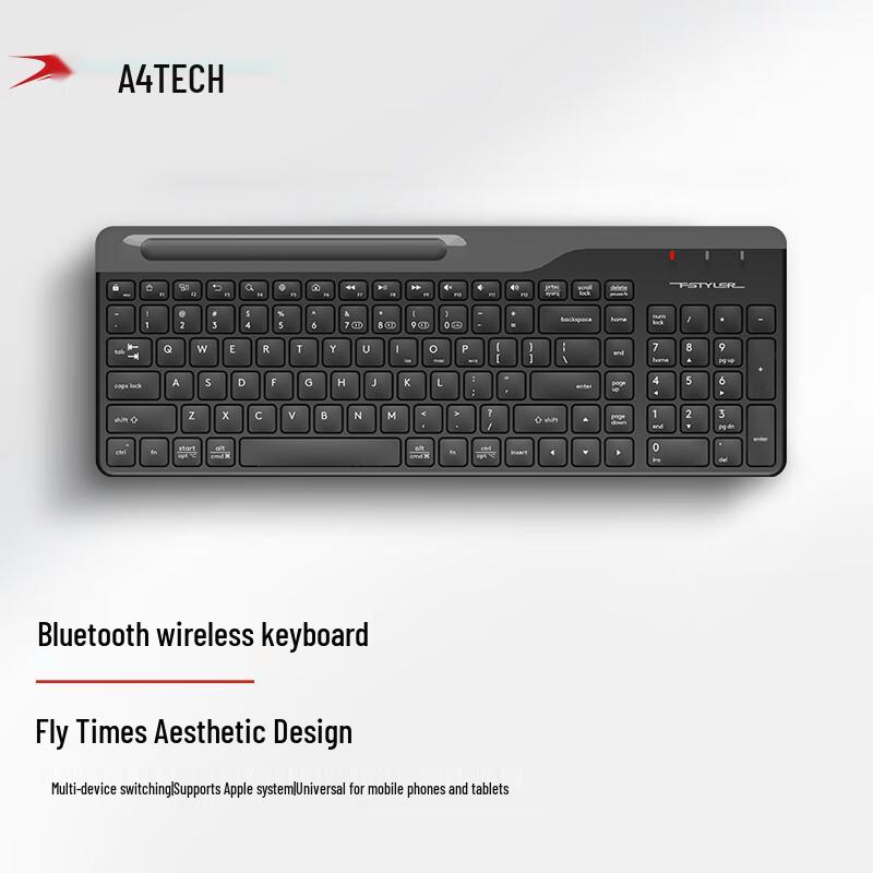 A4TECH FBK25 Multi-Device Wireless Bluetooth Keyboard