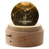 HSM Music Box Crystal Ball LED Projection Light USB Rechargeable (Deer)…