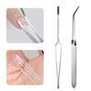 Shaping Clip Multifunction Stainless Steel Nail Art Shaping Tweezers Nail Clip Manicure Tools New Nail Art Tool For Accessories