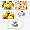 Пищевые маркеры Color Double Sided Edible Food Coloring Marker с тонким и толстым наконечником, пищевой маркер для DIY