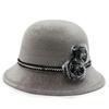 Imitation Fur Topper Hat Solid Color Woolen Bucket Hat Fashion Fisherman Hat  Church