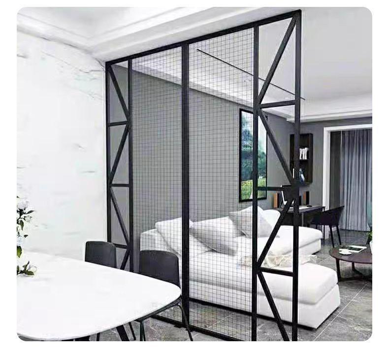 Декоративная сетка из кованого железа: Алмазный провод промышленного типа для стен, потолков и перегородок.