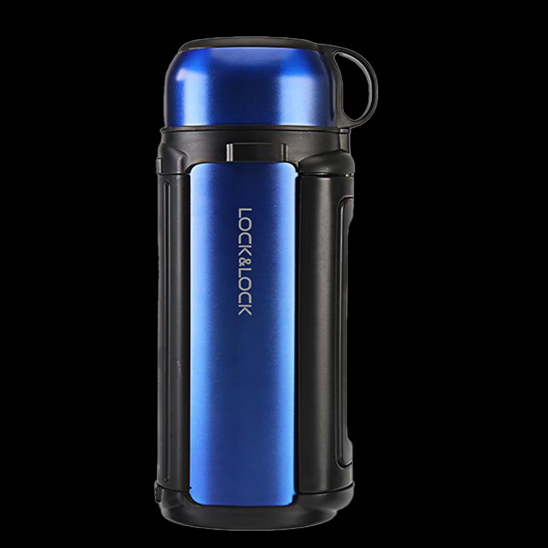 LOCK&LOCK Портативный термочайник из нержавеющей стали, 1,5 л