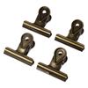 1.97 Inch/5cm Vintage Bronze Metal Clip Bronze Document Storage Ticket Clip  Office