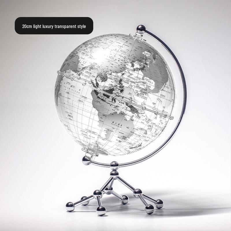 Светящийся роскошный глобус-украшение для гостиной, ТВ-тумбы, офиса или кабинета