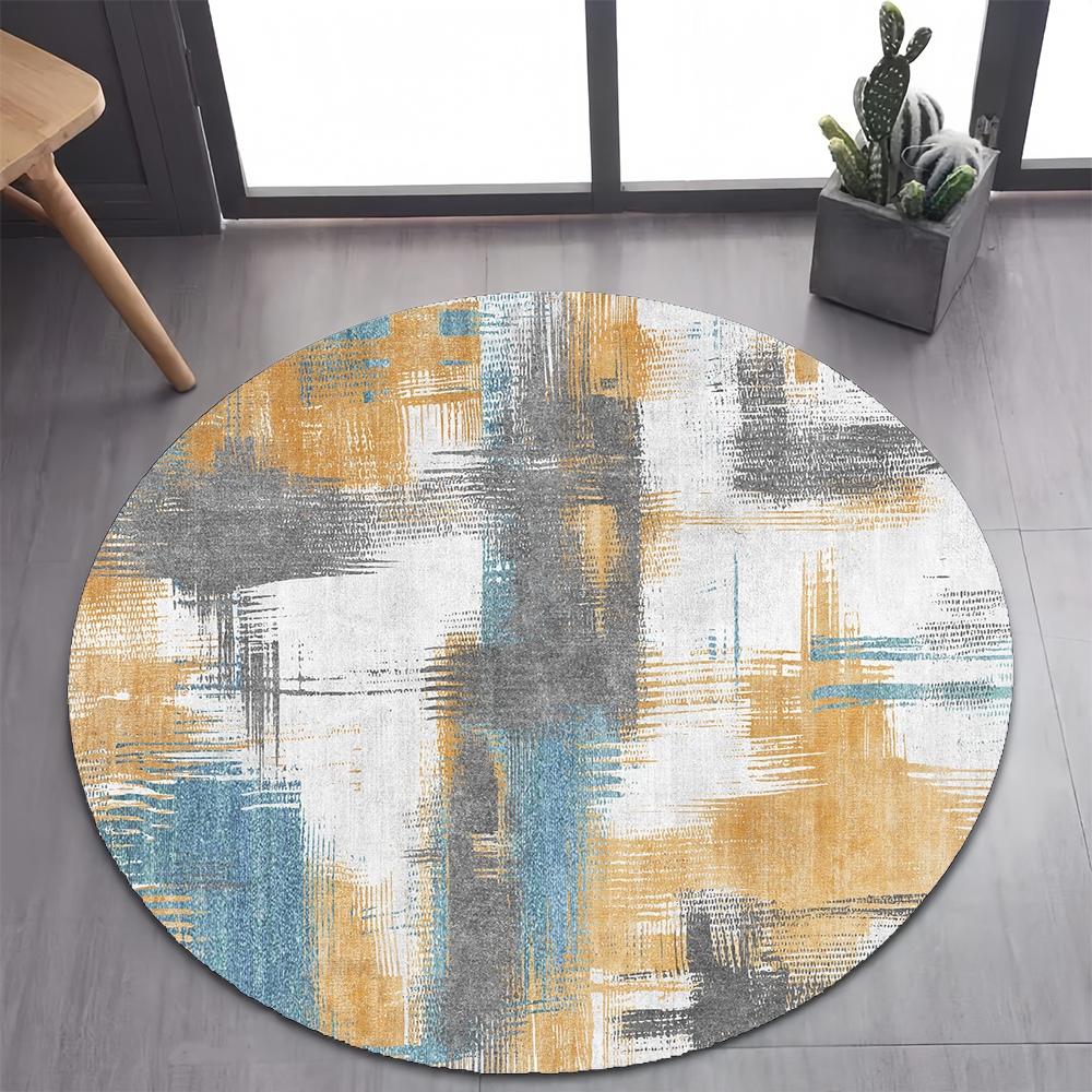 26 Стиль Новый Богемный Абстрактный Современное Искусство Геометрия Искусство Круглый Ковер Коврик для Спальни Гостиной Украшение, Декор для домашних животных Напольный Коврик