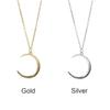 Lovers Valentine's Day Women Men Moon Necklace Clavicle Necklace Couple Necklace Rescent Necklaces