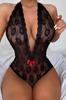 Кружевное личное пространство, открытое фантазийное нижнее белье, черное