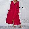 Women's Dresses Autumn Waist Slim Swing Sexy Dresses