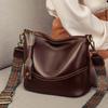 Сумки женские новые женские сумки осень и зима кожаные на плечо сумки-мессенджеры большой вместимости для поездок на работу сумки-ведра
