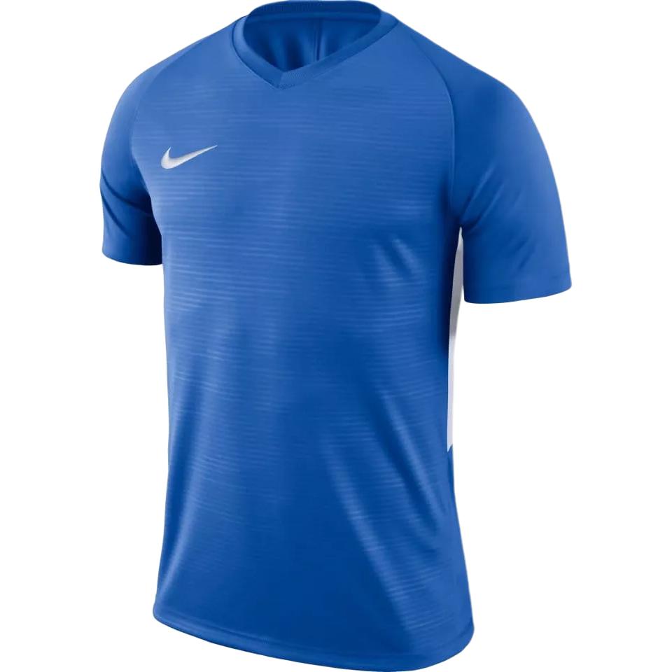 Nike Дышащая футболка Dri-Fit с V-образным вырезом, влагоотводящая, для футбольных тренировок, с коротким рукавом, детские топы 894111-463