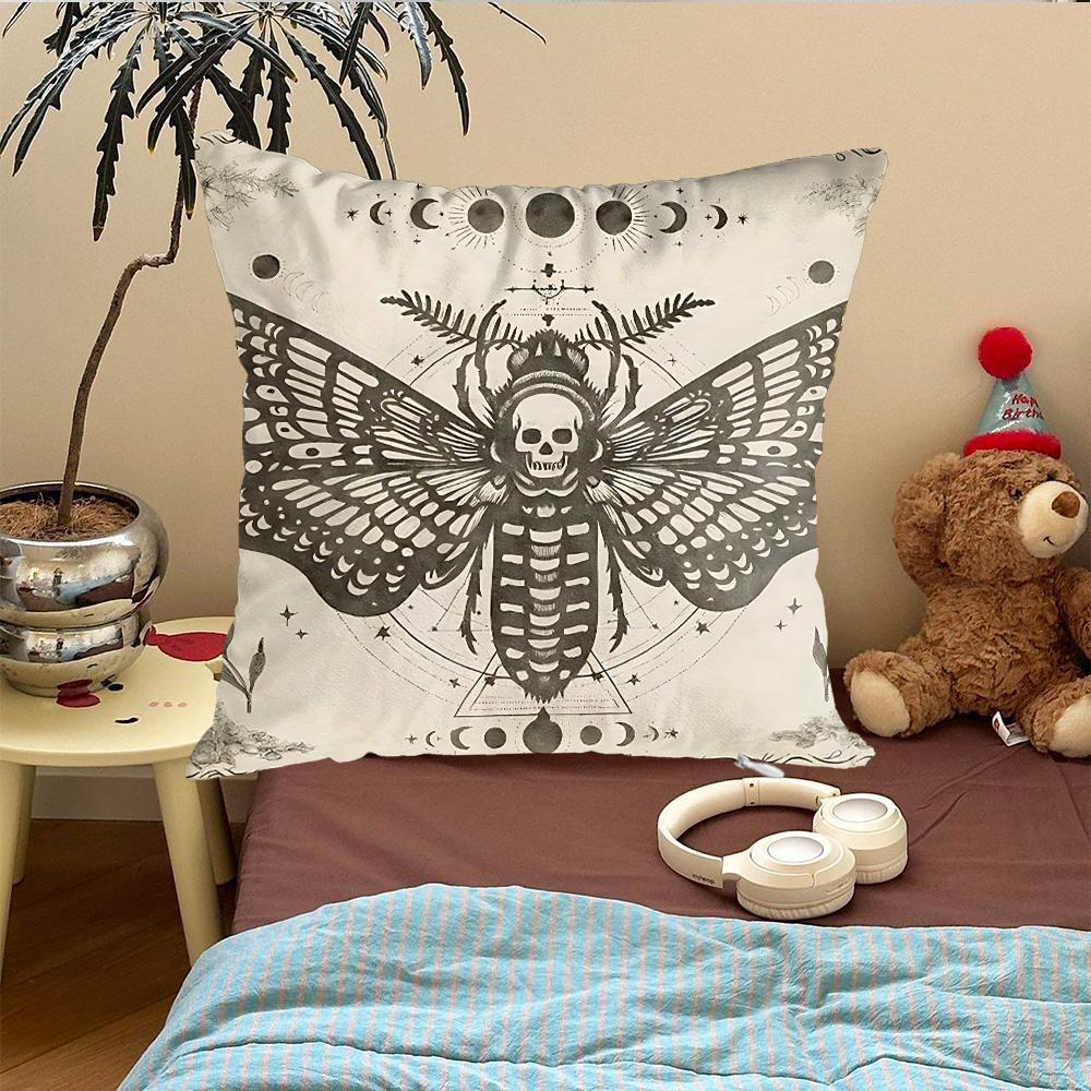 Decorative Pillowcase Decor x Kawaii The Moonthe Moth Cushion Covers x Cushions Cover Home and Decoration Living Room