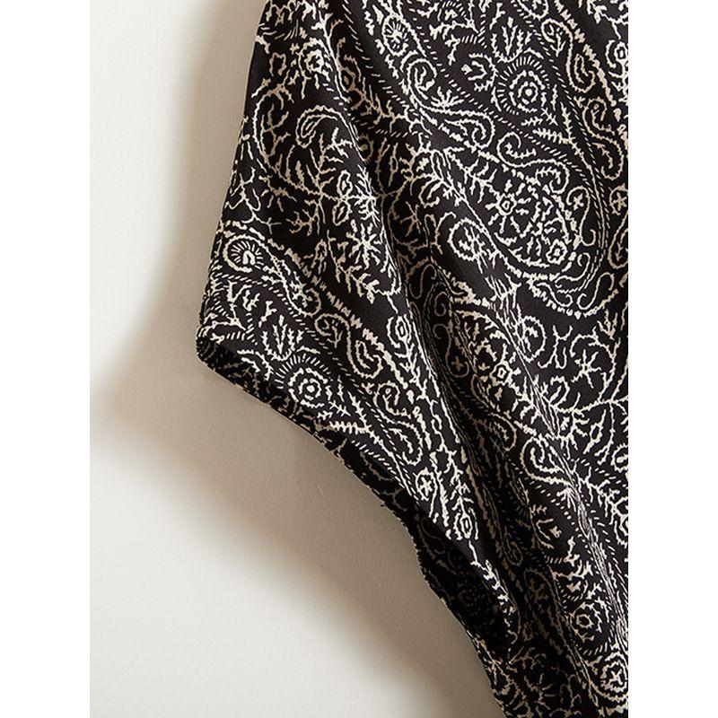 Nordic Fashion Style Summer Sun Protection Cover Up! Women Irregular Long Ramie Yarn Round Neck Raglan Sleeve T-shirt Breathable