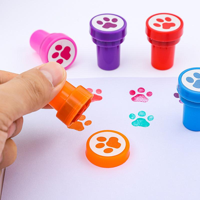 Cat Paw Stamp Birthday Party Favors Gifts Kindergarten Rewards Goodie Bag Stuffers Christmas Stocking Fillers Decorations Kid Friendly Entertaining