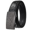 5 шт. Бизнес Автоматическая пряжка ремень крокодиловый узор коровья кожа ремень 3 кости Ly36-1814-8