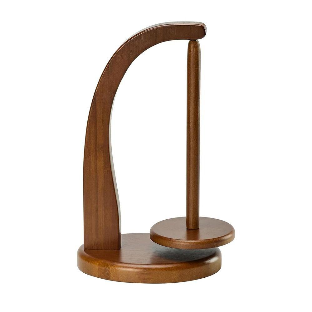 Деревянный держатель для пряжи Ручной работы Моталка для шерстяной пряжи Прочная прялка Аксессуары для вязания