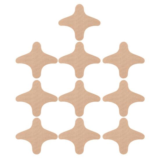 10 шт. предварительно нарезанной кинезиологической ленты для руки, водонепроницаемая эластичная хлопковая спортивная лента для облегчения боли, поддержки