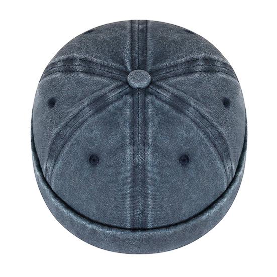 Купольные шляпы без полей для женщин и мужчин, рабочие, матросские, кепки с закатанными манжетами, ретро-джинсовые шляпы для докера для походов, путешествий и вылазок на природу