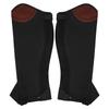 2Pcs Leather Half Chaps Equestrian Horse Riding Half Chaps Leg Guard Protector for AdultsXXL