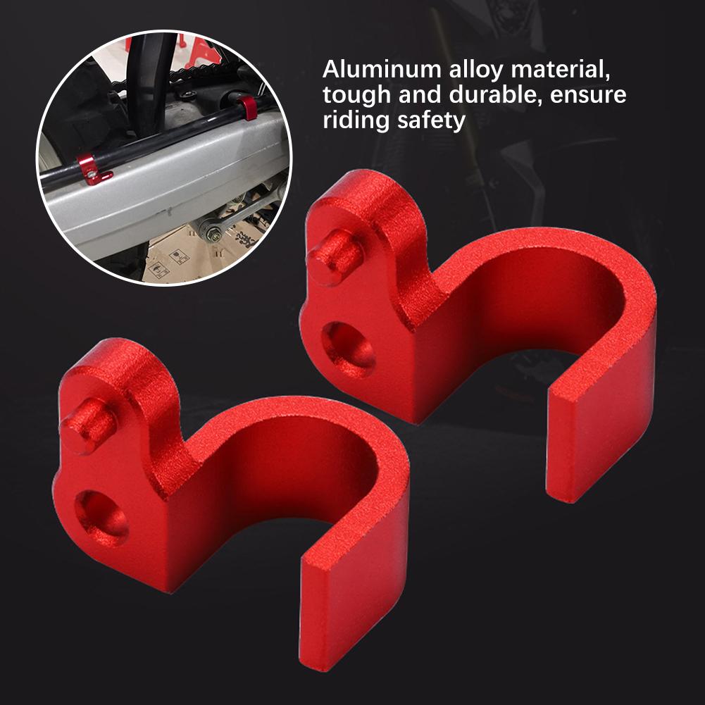 2 шт. держатель хомута для шланга переднего тормоза мотоцикла с ЧПУ из алюминия для Honda CRF250L CRF250M 2012 2013 2014 2015 crf 250 L/M аксессуары