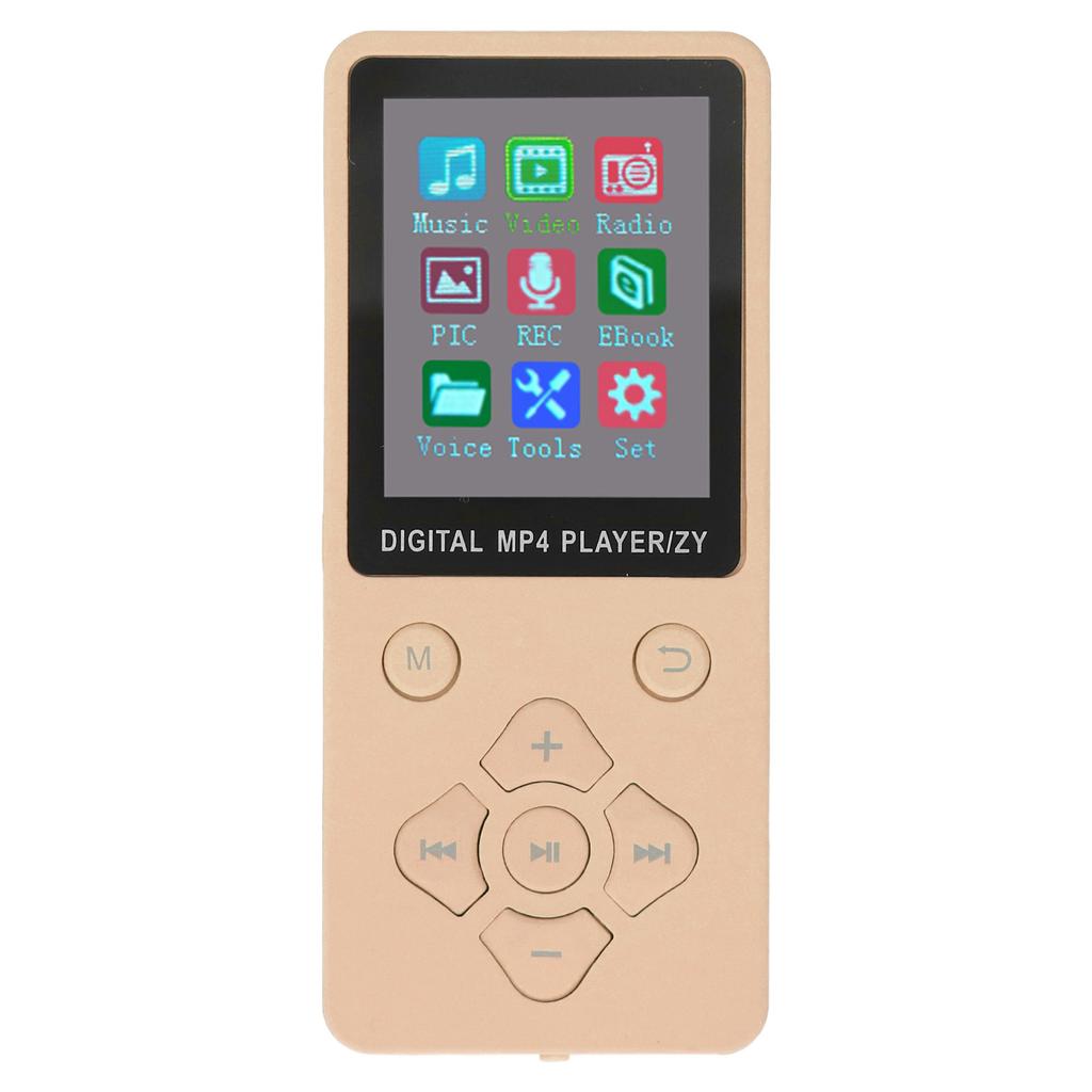 MP3 MP4 плеер Bluetooth 5.0 Супертонкий 1,8-дюймовый цветной экран 128 ГБ Расширяемая память Портативный видео музыкальный плеер