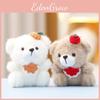 Plush Toy Bear Keychain With Soft Short Plush For Girls Gift Decor Bag