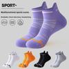 Дышащие носки для бега, разные цвета, спортивные, для фитнеса, велосипедные, для бега, носки-лодочки до щиколотки, мужские, женские