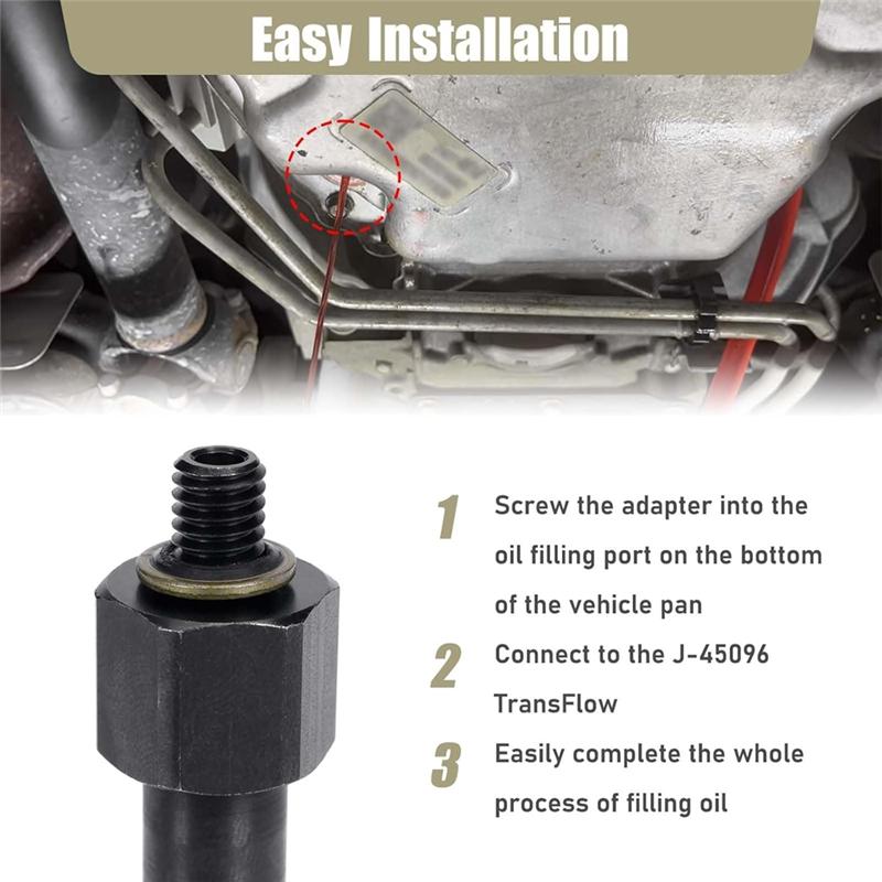 Ac29-DT-51190 Transmission Oil Fill Adapter For GM 8L90 Transmission For GMC  Cadillac Equipped