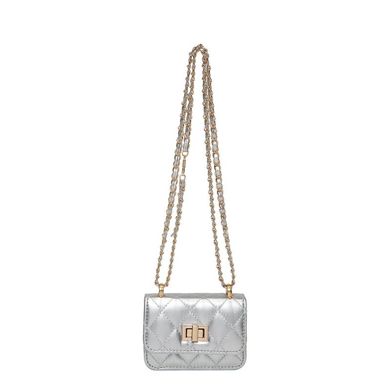 Stylish Retro Chain Shoulder Bag For Women Fashionable Casual Spring Use Small Purse
