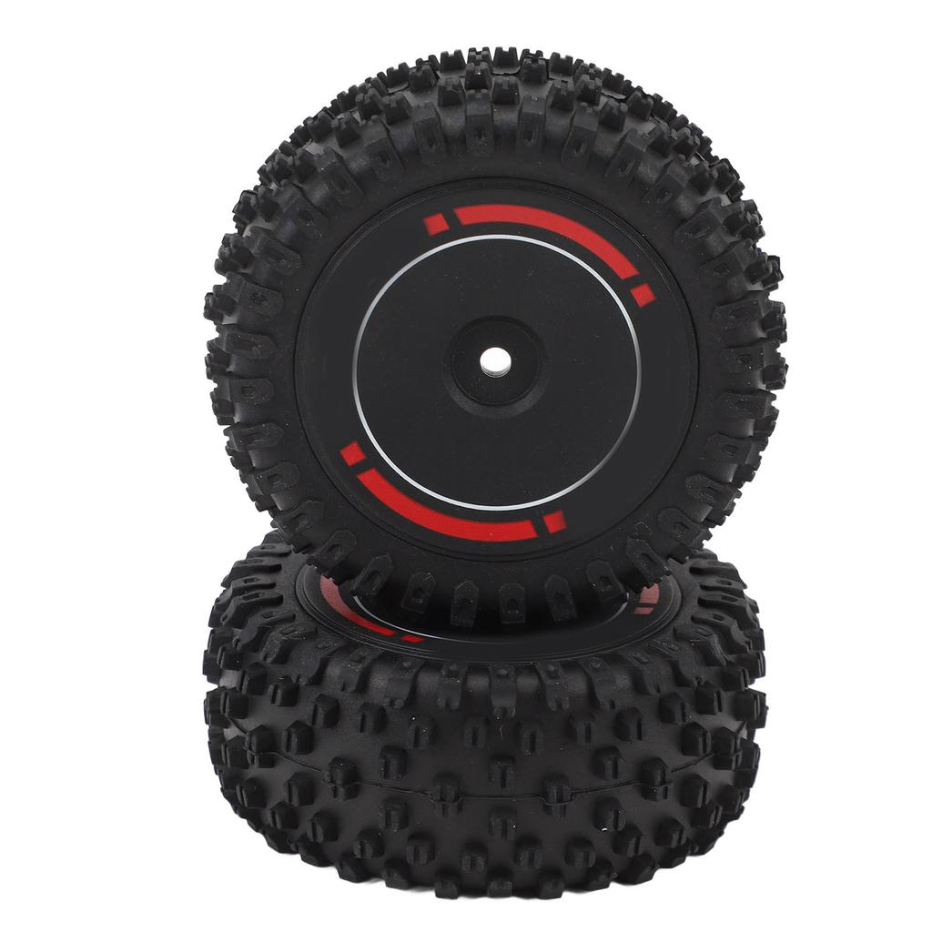 2 шт. Задняя шина для радиоуправляемой машинки, хорошее сцепление, противоскользящая резиновая задняя шина, замена для WLTOYS 124010