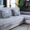 Thick Plush Sofa Cover Protector Non-slip Couch Cover Modern Flannel Sofa Covers For Living Room 3-seater Sofas And Armchair