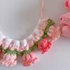 Pet Accessories for Dogs And Cats Cute Decorative Flower Drool Bibs Animal Style Collars Cat Supplies