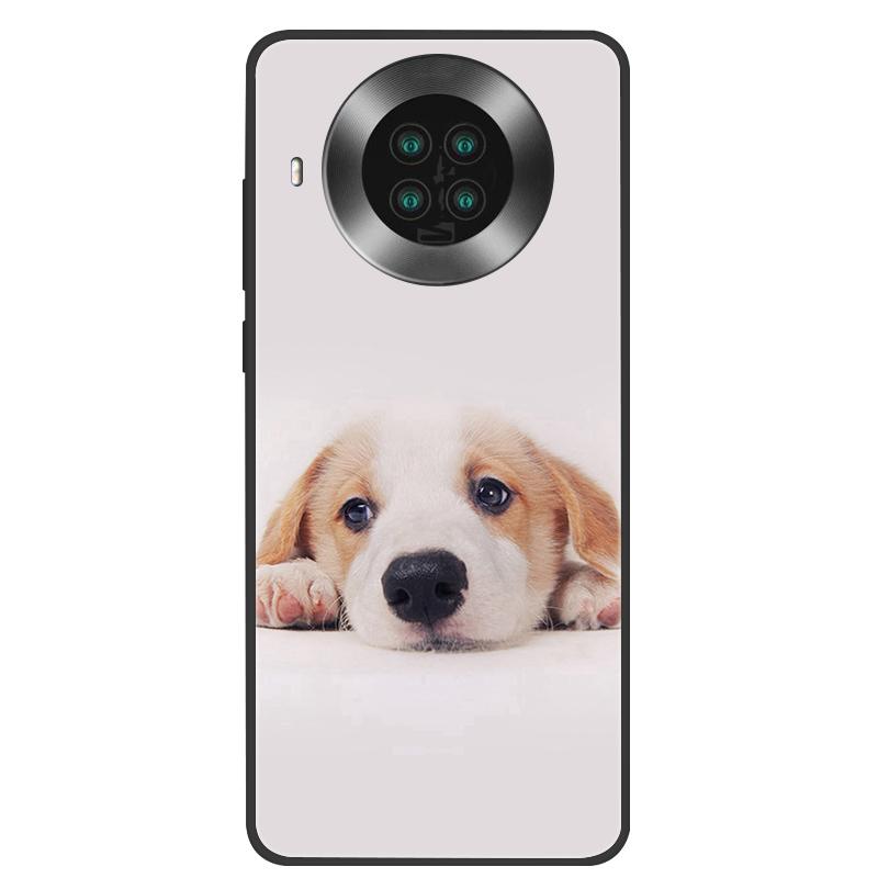 Чехол для Cubot Note 20 Pro Силиконовый с рисунком кота Мягкий черный чехол для Cubot Note20 Pro Чехол-бампер TPU Защитная крышка Note 20Pro Capa